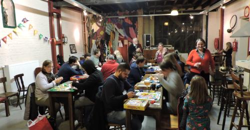 Gezelschaps spelletjes avond